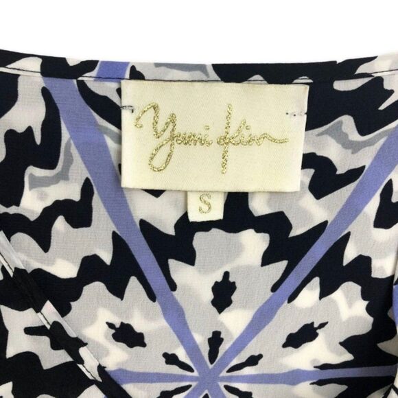 Yumi Kim Silky Draped Tulip Crossover Back Blouse - Picture 9 of 13